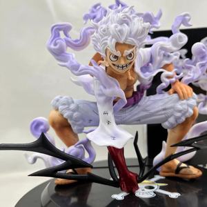 โมเดลฟิกเกอร์อนิเมะลูฟี่ 19 ซม. รุ่น SD นิกะ พร้อมฟังก์ชั่นสายฟ้าสีดำ เกียร์ 5 ของเล่นโมเดลพีวีซี เหมาะสำหรับเป็นของขวัญ - Product Image 4