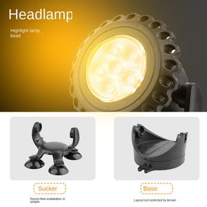 Lampe solaire étanche pour jardin, piscine et aquarium avec ventouse projecteur - Product Image 3