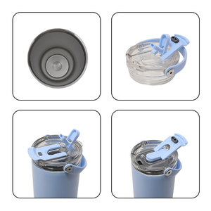 Stainless Steel Tumbler 30 Oz Double Wall Insulated With Lid And Handle For Travel And Outdoor Use - Product Image 2