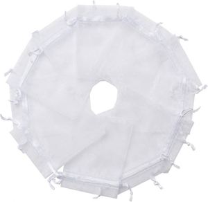 Bolsas de Organza Rápidas al por Mayor con Cordón, Bolsitas de Tela Transparente para Joyería, Bolsas de Regalo para Bodas, Fiestas, Navidad, Envío Inmediato - Product Image 2