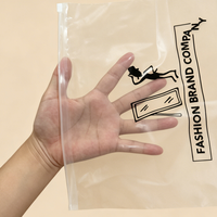 Kantong Plastik Ziplock Transparan dengan Logo Custom, Segel Plastik Poly Zip Lock, Kantong Zipper Plastik untuk Kebutuhan Sehari-hari