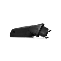 Clignotant intégré miroir de camion noir texturé pour Chevrolet Silverado 2019-2024 installation facile