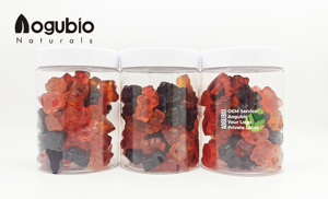 Harga pabrik suplemen Vitamin dengan Biotin 2500 Mcg Plus Vitamin C dan E kesehatan untuk wanita stroberi Biotin Gummies - Product Image 3