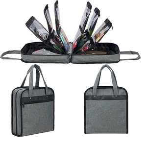 Sewing Accessories <b>Storage</b> Bag, Craft Tools and Accessories Organizer, Roomy Carrying Bag for Sewing Tool, <b>Knitting</b> - Product Image 1