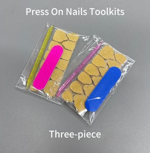 Báo Chí Trên Móng Tay Bộ Công Cụ Ba-Mảnh Móng Tay Tập Tin Dính Các Tab Lớp Biểu Bì Stick Bán Buôn Móng Tay Nghệ Thuật Bộ Dụng Cụ - Product Image 2