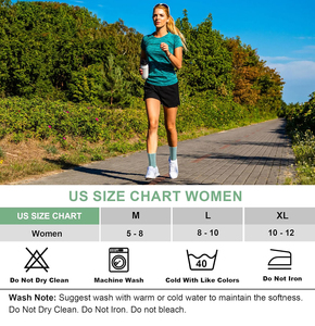 Échantillon gratuit Emballage gratuit Chaussettes de sport personnalisées pour femmes Chaussettes d'entraînement athlétique Chaussettes de sport personnalisées pour la course à pied - Product Image 6