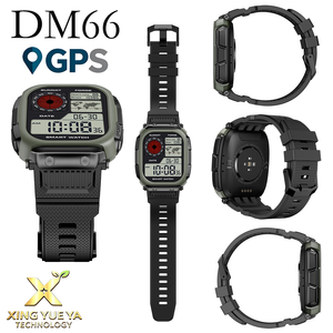 Montre connectée GPS DM66 nouvelle génération, écran AMOLED 2,13 pouces, batterie 850 mAh, cartes hors ligne, boussole, étanche 5 ATM, GPS multi-satellites, montre sport pour homme - Product Image 3
