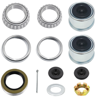 Kits de roulements d'essieu en acier Yituoxing 3500 LB pour remorques de bateaux, pièces de rechange incluant les capuchons anti-poussière, les bouchons en caoutchouc et les goupilles - Nouveaux