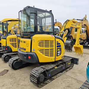 Promotion à durée limitée : Mini-excavatrice sur chenilles Komatsu PC40MR à cabine ouverte, d'occasion, PC15MR, PC30MR, PC35MR, en vente à prix réduit - Product Image 1
