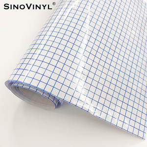 Matériaux pour affiches, <span class=keywords><strong>vinyle</strong></span> PVC à haute viscosité pour découpe à la traceur, grille de mesure, film auto-adhésif, ruban de transfert transparent - Product Image 5