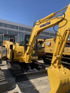 The <strong>Used</strong> 5 Ton <strong>Mini</strong> Komatsu PC56 Crawler <strong>Excavator</strong> with Good Machine Performance for Sale at Low Price - Product Image 2