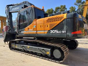 Excavatrice d'occasion Hyundai R305LC-9T, d'origine coréenne, 30 tonnes, sur chenilles, en bon état, disponible à la vente - Product Image 3