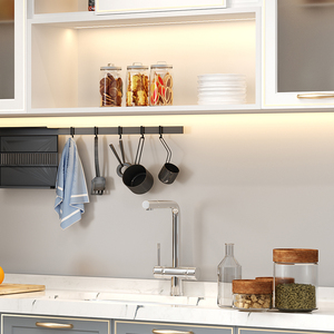 Armoire modulaire en acier inoxydable Armoire de cuisine haut de gamme intelligente et moderne pour la maison et la cuisine - Product Image 5