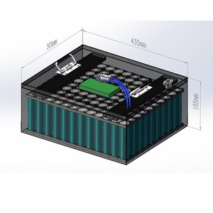 เครื่องชาร์จแบตเตอรี่ลิเธียมไอออน CNNTNY 60V 72V 200ah ชุดแบตเตอรี่พลังงาน 72V 87.6V 14.4kWh สำหรับรถยนต์ไฟฟ้า - Product Image 2