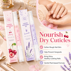 Huile de Soin des Cuticules OEM – Application Facile, Répare les Cuticules Sèches et Gercées, Restaure la Brillance, Parfum Cerise Lavande, Stylo Huile Nourrissant pour Cuticules - Product Image 3
