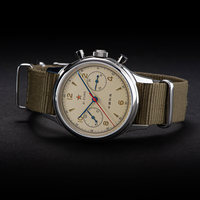Montre mécanique chronographe Seagull 1901 classique à remontage manuel pour homme, en acier de haute qualité avec verre saphir, prix d'usine