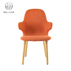 आर्मचेयर थोक लाउंज सोफा कुर्सी गर्भ कपड़े उच्च पीठ अवकाश कुर्सी - Product Image 5