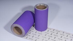 Rotolo di tessuto abrasivo viola medio-morbido con grana ceramica per uso con macchine - Product Image 5