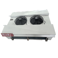 Réfrigérateur d'évaporateur de stockage à froid de refroidissement par air à décharge double Hejia