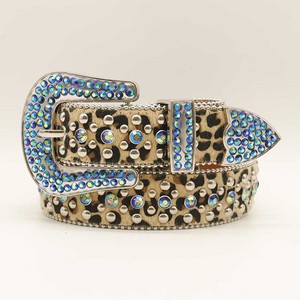 Cinture da donna o <span class=keywords><strong>uomo</strong></span> strass strass <span class=keywords><strong>cintura</strong></span> strass Bb Simon cinture - Product Image 5
