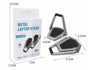 Supporto Pieghevole per Laptop in Lega di Alluminio, Stand Estensibile per PC Portatile, Supporto da Scrivania per MINI PC - Product Image 3