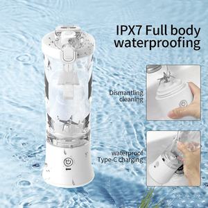 600Ml Usb Oplaadbare Blender Diamant <span class=keywords><strong>Cup</strong></span> Body Met Led Juicer <span class=keywords><strong>Cup</strong></span> Waterdichte Ipx67 Proteïne Batterij Powerred <span class=keywords><strong>Shaker</strong></span>