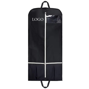 Bolsa de ropa de viaje con fuelle portátil personalizada, bolsa de ropa de <span class=keywords><strong>traje</strong></span> Plegable ligera y transpirable con bolsillo para <span class=keywords><strong>zapatos</strong></span> - Product Image 1