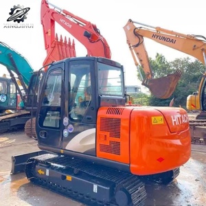 Used Hitachi60 MiniCrawler Excavator 6Ton 0.2m³<b>Bucket</b> Original Japan Brand <b>Small</b> Construction Excavator Low Hours Good Condition - Product Image 6