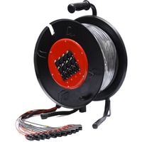 Éclairage audio vidéo professionnel Câble de scène à 12 voies Ligne de signal de transmission multicanal optique à alimentation directe d'usine pour voiture