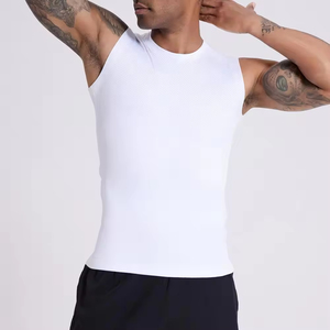 Débardeur de sport personnalisé avec logo, en polyester à séchage rapide, pour l'entraînement, la course, le sport en extérieur, la musculation et la gym - Product Image 3
