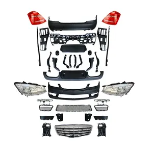 FEITUO S63 S65 Bodykit Para mercedes benz S classe W221 2007-2014 w222 corpo kit com grade do farol traseiro