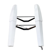 Ensemble de flotteurs pour hydravion 1000 mm, train d'atterrissage aquatique pour avion modèle RC 4000-4500g