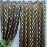 Rideaux géométriques et rideaux occultants adaptés à la décoration de la chambre à coucher et du salon