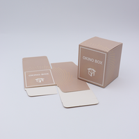 Boîtes en papier recyclables de luxe modernes avec logo personnalisé, gaufrage et pelliculage mat pour emballages cosmétiques professionnels (crème, crème pour les yeux)