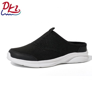 Offres de la marque : personnalisation en gros de <span class=keywords><strong>mules</strong></span> en maille pour femmes, chaussures de sport sans dos et chaussures plates tricotées antidérapantes pour la marche - Product Image 1