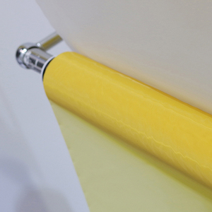 Lưới in <span class=keywords><strong>polyester</strong></span> màu vàng 90t/110t-lưới mịn cho đồ họa chính xác cao, in mạch điện tử - Product Image 1