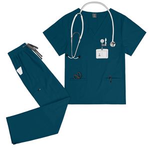 Uniformes Médicos Unisex de Alta Calidad 42192, <span class=keywords><strong>Traje</strong></span> de Trabajo para Enfermeras y Doctores, Tejido Elástico Moderno y Popular - Product Image 2
