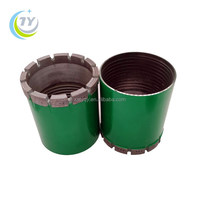 Embout de forage pour tube double pour baril à noyau Wirline AW BW NW HW HWT PW PWT ZW