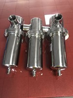 Filter Presisi Baja Tahan Karat Koalesensi 0,01 mikron Baru Grosir Pabrik, Filter Udara Terkompresi 10 Bar, 150M3~400M3