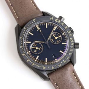 Reloj Deportivo de Buceo Mecánico Multifuncional con Cronógrafo, 44 mm, Movimiento 9300, Caja de Acero Inoxidable, Indicador de Reserva de Energía, 22 mm - Product Image 4