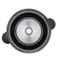 Cuiseur à riz électrique en acier inoxydable de 1,8 L, cuiseur vapeur en acier inoxydable et couvercle en verre, cuve intérieure en acier inoxydable, pour la cuisson du riz, OEM