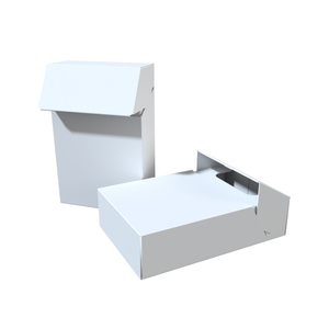 Nhà Máy Trực Tiếp Hai mươi Thuốc Lá Giấy Thường Xuyên Gói Hộp Màu Trắng Hình Chữ Nhật Màu Đen Hộp - Product Image 1