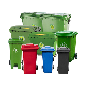 Tùy chỉnh màu sắc 120L 240L <span class=keywords><strong>360L</strong></span> nhựa rác rác có thể Wheelie bin đạp chất thải Thùng rác - Product Image 3