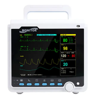Moniteur médical multiparamétrique vétérinaire ROBIN CMS6000 avec écran tactile couleur TFT LCD 8 pouces, ECG/SpO2/NIBP
