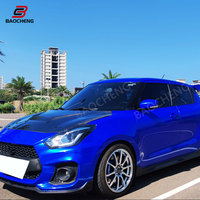 Convient pour Suzuki Swift Sport ZC33S 2018-2024 Carbon Fiber Car Bumper Front Engine Cover Hood Bonnet car parts