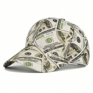 Nouvelles casquettes de baseball d'été pour l'extérieur, motif dollar, protection solaire, pour hommes et femmes - Product Image 1
