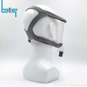 Masque CPAP pour l'<span class=keywords><strong>apnée</strong></span> <span class=keywords><strong>du</strong></span> <span class=keywords><strong>sommeil</strong></span>, <span class=keywords><strong>respirateur</strong></span> élastomère, masque facial complet pour dormir, ajustement confortable, vente directe d'usine - Product Image 3