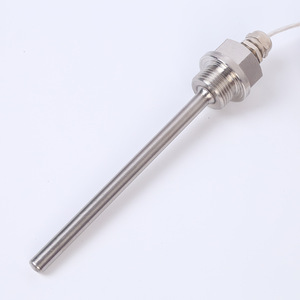 Threaded Resistance Temperature <b>Detector</b> 304 Stainless Steel <b>Wire</b> Leads Temperature Sensor For Water Tank Protection - Product Image 3