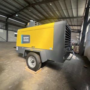 Atlas Copco x-air + 600-17 động cơ diesel Máy nén khí trục vít một tầng di động 5-17 Bar 17.2-14.3 m³/phút - Product Image 4