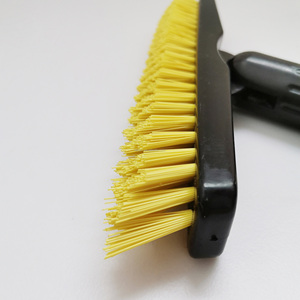 <span class=keywords><strong>Cepillo</strong></span> exfoliante de esquina giratoria, cerdas duras de fregado de lechada para superficies de azulejo de <span class=keywords><strong>ducha</strong></span> de cocina, angostas y anchas, Plástico - Product Image 4